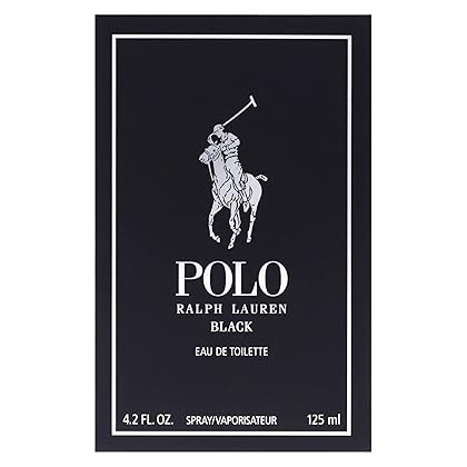Polo Black by Ralph Lauren for Men - 4.2 Ounce EDT Spray