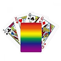 Gradient LGBT Rainbow Homo Poker Playing Cards Tabletop Game Gift