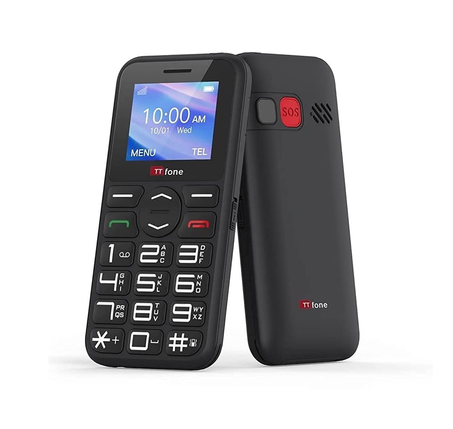 TTfone TT190 Big Button Basic Senior Unlocked Emergency Mobile Phone - Einfach billigstes Telefon