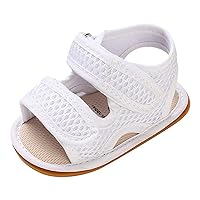 Kids Sandals Children Breathable Anti-Slip Rubber Sole Infant Outdoor Shoes Toddler First Walking Handmake Slippers