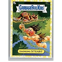 2020 Topps Garbage Pail Kids Series 2 35th Anniversary Phlegm Yellow NonSport Trading Card #74B SWINGING STUART In Raw (NM or Better) Condition