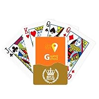Guangzhou Geography Coordinates Travel Royal Flush Poker Playing Card Game