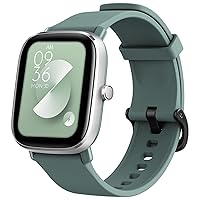 Amazfit GTS 2 Mini Smart Watch for Men Android iPhone, Alexa Built-in, 14-Day Battery Life, Fitness Tracker with GPS & 70+Sports Modes, Blood Oxygen Heart Rate Monitor, 5 ATM Water Resistant-Green