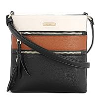 Crossbody Purses for Women, Zipper Pocket Adjustable Strap, Soft Leather Women's Shoulder Handbags