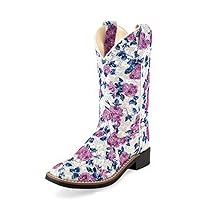Old West Boots Girl's Flowers (Toddler/Little Kid)