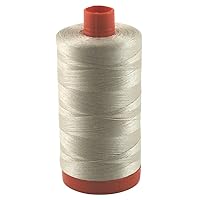 Aurifil Thread 2312 Ermine (Light Tan) Cotton Mako 50wt Large Spool 1300m