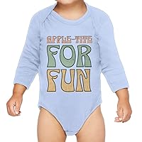 Apple-tite for Fun Baby Long Sleeve bodysuit - Great Gifts for Kids - Apple Lover Gifts
