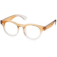 Amazon Essentials Men's Round Blue Light Glasses Sunglasses