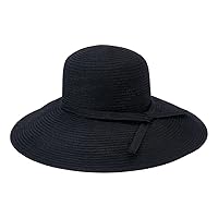 San Diego Hat Company Women’s Braided Sun Hat With Self-Tie Band, 5-Inch Brim