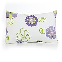Sweet Potato Lulu Small Sham Bedding Set, White/Lavender/Green/Purple