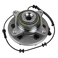 Autoround 515046 4WD Front Wheel Hub and Bearing Assembly fit for 4x4 Ford F-150 2004 2005 6 Lug w/ABS