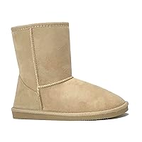 New Kids Classic Snow Boots Faux Fur Midcalf Outdoor Boots (Big Kid)