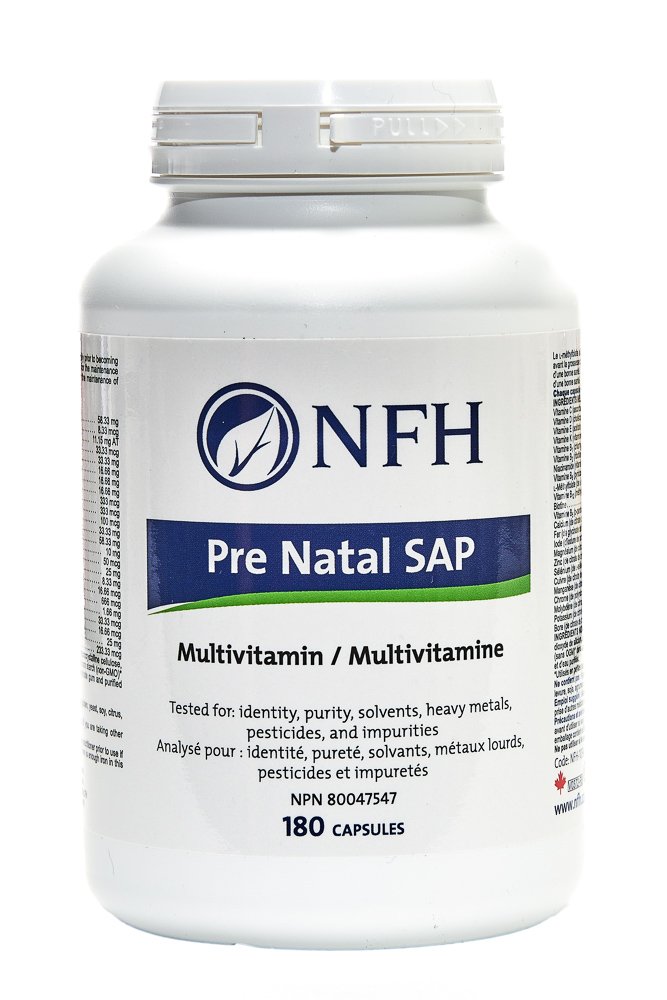 Nutritional Fundamentals for Health Pre Natal SAP 180 caps by Nutritional Fundamentals for Health
