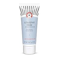 Ultra Repair Cream Intense Hydration Moisturizer for Face and Body – Rich Whipped Texture Strengthens Skin Barrier + Instantly Relieves Dry, Distressed Skin + Eczema – 2 oz Travel Siz