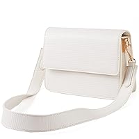 Telena Crossbody Bags for Women Vegan Leather Purses for Women Crossbody Handbag Purse with Adjustable Strap