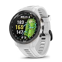 Garmin Approach S70 1.7 inches (42 mm) / 1.9 inches (42 mm) / 1.9 inches (47 mm) 2 Sizes 3 Color Options, Equipped with AMOLED (Organic EL) Display, Golf Watch, GPS Map, Suica Compatible, Virtual