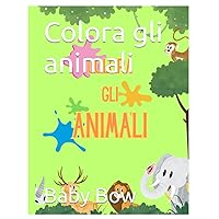 Colora gli animali (Italian Edition)
