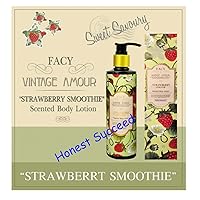 Vintage Amour Strawberry Smoothie Scented Body Lotion 200 ML.(Honest Succeed)