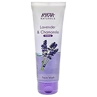 Face Wash, Lavender and Chamomile, 3.38 oz - Reduces Redness, Irritation - Makeup Cleanser - Skin Care for Dark Spots and Pigmentation