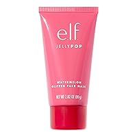 e.l.f. SKIN Jelly Pop Watermelon Glitter Face Mask, Cooling Face Mask To Plump & Calm Skin, Watermelon Scent, Vegan & Cruelty-Free, For All Skin Types