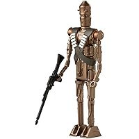 STAR WARS Retro Collection IG-11 Toy 3.75-Inch-Scale The Mandalorian Collectible Action Figure with Accessories, Toys for Kids Ages 4 and Up,F2021