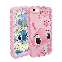 Cases for iPhone 8/iPhone 7/6S/6 Case, Cute 3D Cartoon Unique Soft Silicone Animal Rubber Shockproof Protector Boys Kids Girls Gifts Cover Skins for iPhone 8/7/6S/6/ SE (2nd Gen)/3rd gen