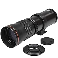 Vivitar 420-800mm f/8.3 Manual Focus Telephoto Zoom Lens (T Mount)