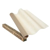 Parchment Paper Roll For Non-Stick Cooking and Baking, Greaseproof, Natural, 20ft (pack of 1)
