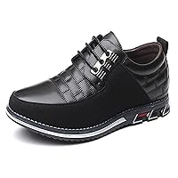 Oxford Derby Orthopedic Leather Shoes Mens Fashion Comfortable Sneakers Simple Style Walk