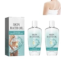 Skin Bath Oil, Original Skin Bath Oil,Skin Original Scent Bath Oil,Soft Skin Original Bath Oil for Women,Skin Bath Oil Original (2 pcs)