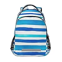 Toddler Backpack for Boys Girls Ages 5-12 Child Backpack Navy Blue Stripe School Bag