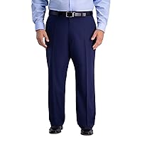 Haggar Men's The Active Series Stretch Classic Fit Suit Separate Pant Regular and Big & Tall Sizes