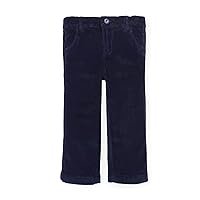 Hope & Henry Girls' Straight Dressy Pants with Bow