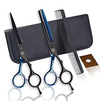 Hair Cutting Scissors Set Professional Hairdressing Scissors Set,6.0Inch for Home/Salon/Barber