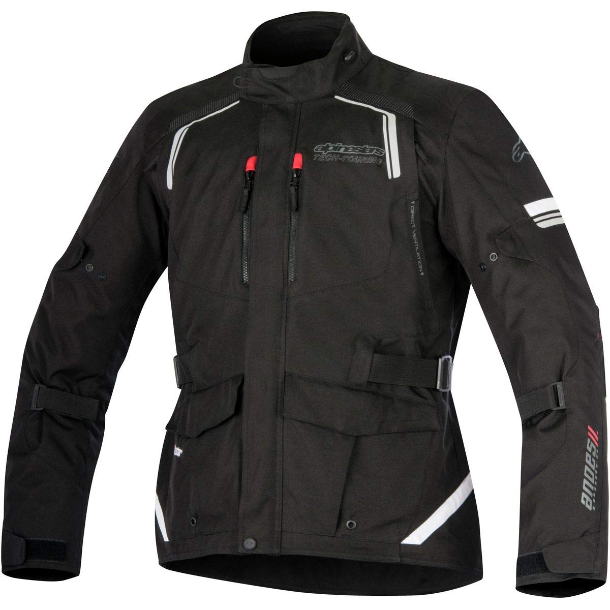 Alpinestars Men's Andes v2 Drystar Motorcycle Jacket, Black, X-Large