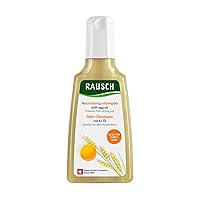 Rausch Egg Oil Nutrient Shampoo 200 ml - Shampoo & Conditioner - For The Dry Hair Structure -Hair & Scalp Treatments - Soothes & Regulates The Scalp - Personal Care & Hair Care - Germany