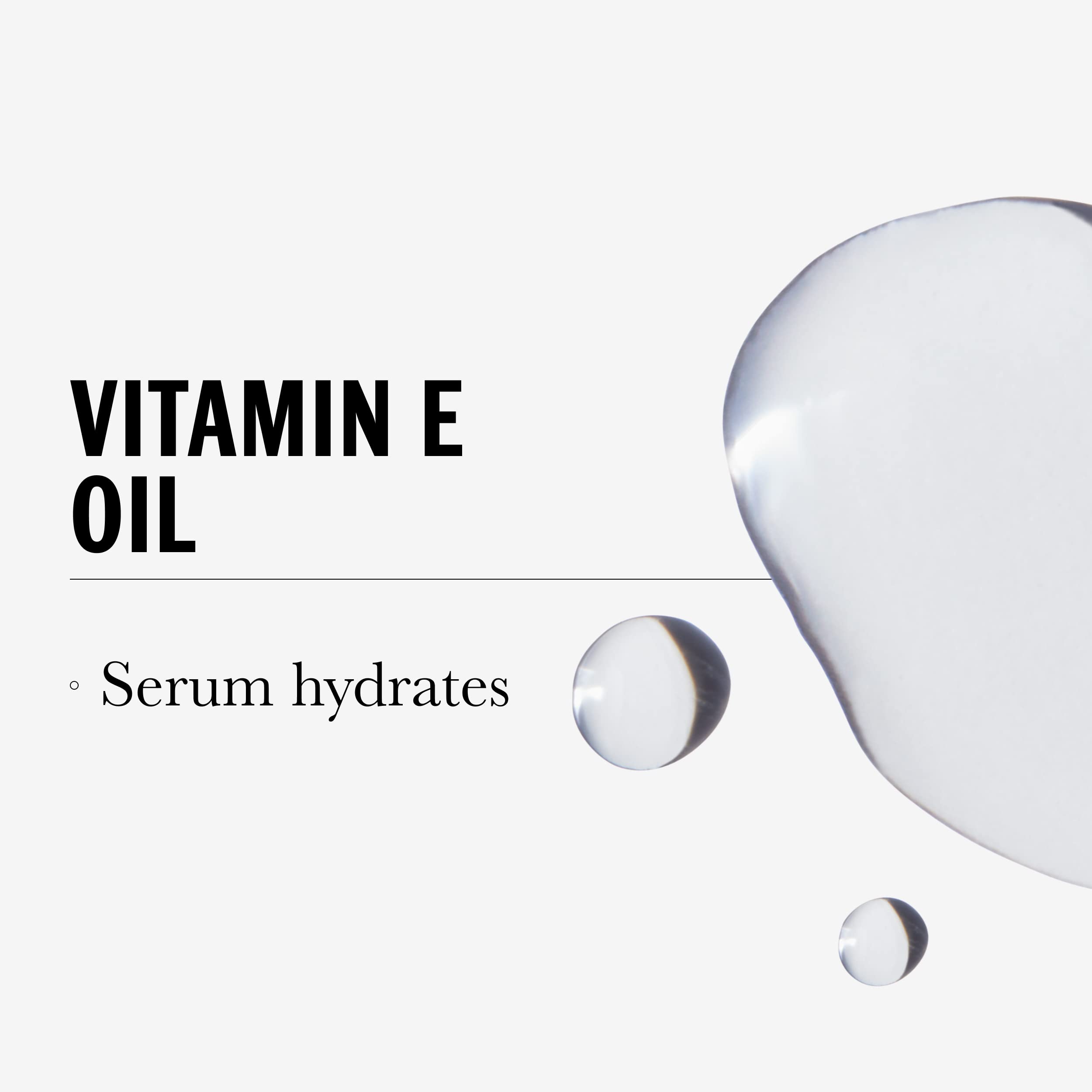 Olay Vitamin E Oil Serum, Nourishing Hydration Booster, Fragrance-Free, 1.0 Oz