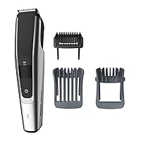Beard Trimmer and Hair Clipper Series 5500, Electric, Cordless, one Pass Beard Trimmer and Hair Clipper with Washable Feature for Easy Clean - No Blade Oil Needed - BT5511/49