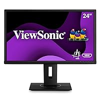 ViewSonic VG2440 24 Inch IPS 1080p Ergonomic Monitor with Integrate vDisplyManager HDMI DisplayPort VGA USB Inputs for Home and Office,blue ViewSonic VG2440 24 Inch IPS 1080p Ergonomic Monitor with Integrate vDisplyManager HDMI DisplayPort VGA USB Inputs for Home and Office,blue