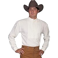 Scully Rangewear Men's Rangewear Classic Pleated Bib Inset Frontier Shirt