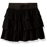 Amy Byer Girls' Pull-On Tiered Skirt for School or Play