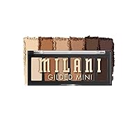 Milani Gilded Mini Eyeshadow Palette with 6 Matte & Shimmer Hues - Whiskey Business