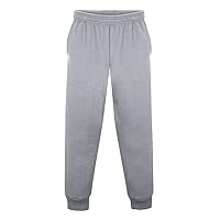 Hanes Boys Ecosmart Fleece Joggers, Midweight Sweatpants With Pockets, Sweats For Boys