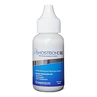 GHOSTBOND XL Hair Replacement Adhesive 1.3oz- Invisible Wig Bonding Glue: Water & Oil-Resistant, Non-Toxic, Light Hold for Secure and Natural-Looking Poly and Lace Hairpiece, Wigs & Toupee Systems