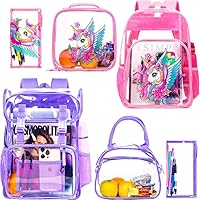6PC Clear Backpack 22