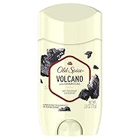 Old Spice Invisible Solid Antiperspirant Deodorant for Men Volcano with Charcoal Scent Inspired by Nature 2.6 oz