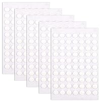 Self Adhesive Dots 1100pcs(550 Pairs) 0.59 Diameter Strong Sticky