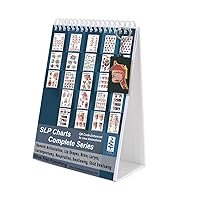 Speech Language Pathology SLP Charts Complete Series with QR Codes for Animation with Mini Head Model, Swallowing, Brain, Larynx, Lungs, Speech Articulation, Voice and More