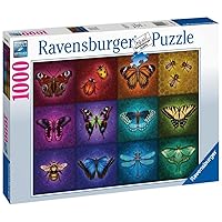 Ravensburger Winged Things 1000 Piece Jigsaw Puzzle for Adults - 16818 - Every Piece is Unique, Softclick Technology Means Pieces Fit Together Perfectly, Multicolor, 27 x 20