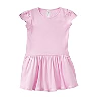 RABBIT SKINS Infant Girls 100% Cotton Short Sleeve Dress (5320)